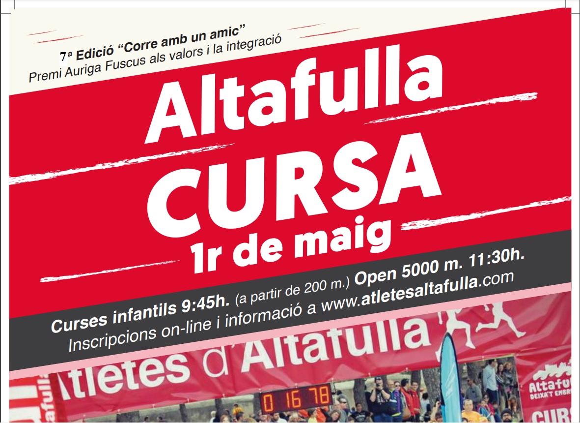 14a  CURSA  CURSA 1r MAIG  ALTAFULLA -2024
